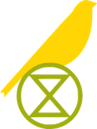 Ptak na symbolu XR